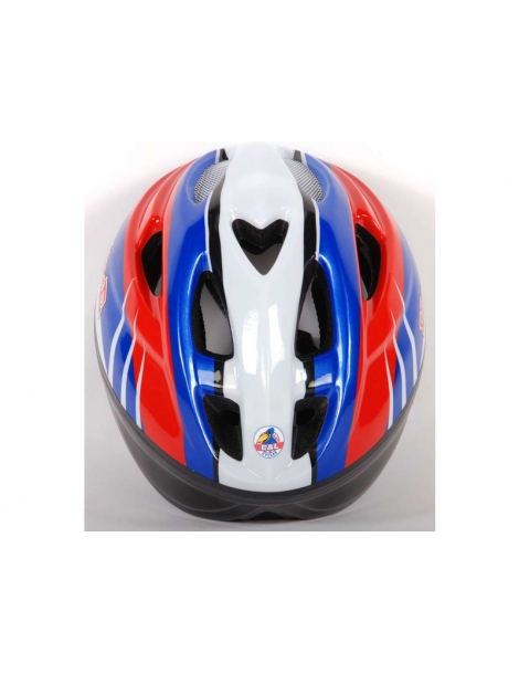 Volare - vaikiškas šalmas Deluxe 51-55cm Red Blue White