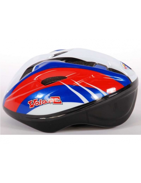 Volare - vaikiškas šalmas Deluxe 51-55cm Red Blue White