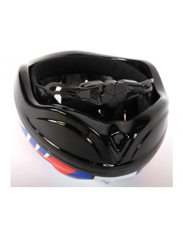 Volare - vaikiškas šalmas Deluxe 51-55cm Red Blue White