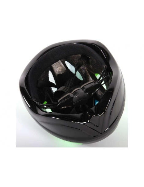Volare - vaikiškas šalmas Deluxe 51-55cm Green White Black