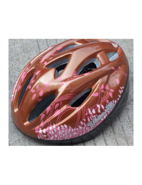 Volare - vaikiškas šalmas Deluxe 51-55cm Bronze Pink