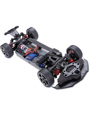 Automodelis Traxxas Chevrolet Corvette Stingray 1:10 RTR (sidabrinė)