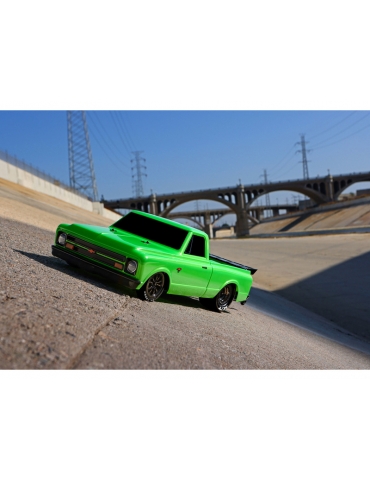 Automodelis Traxxas Drag Slash 1:10 TQi RTR (žalia)