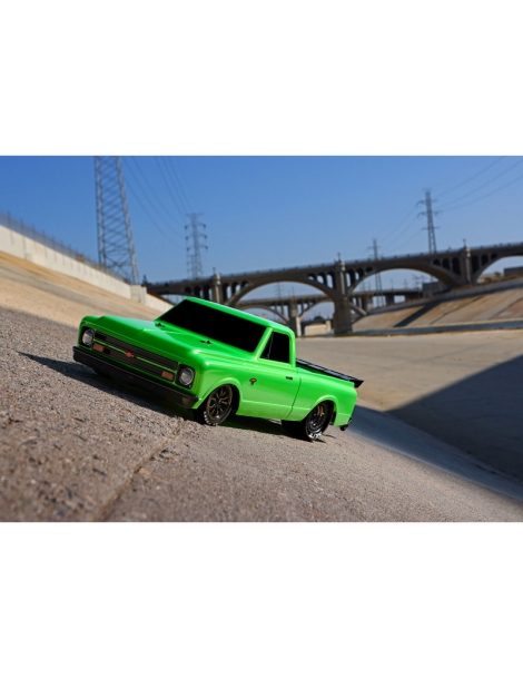 Automodelis Traxxas Drag Slash 1:10 TQi RTR (žalia)