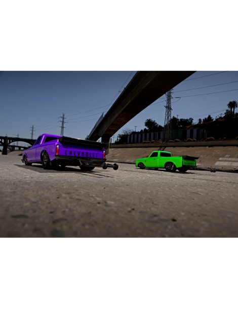 Automodelis Traxxas Drag Slash 1:10 TQi RTR (žalia)