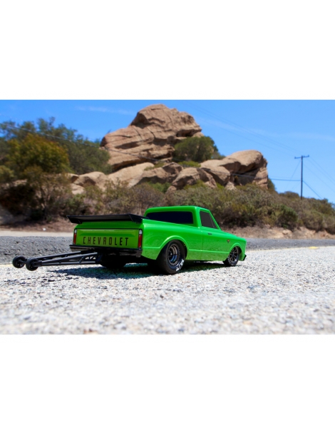 Automodelis Traxxas Drag Slash 1:10 TQi RTR (žalia)