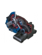 Automodelis Traxxas Drag Slash 1:10 TQi RTR (violetinė)