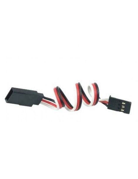 Futaba 15cm 22AWG straight servo extension