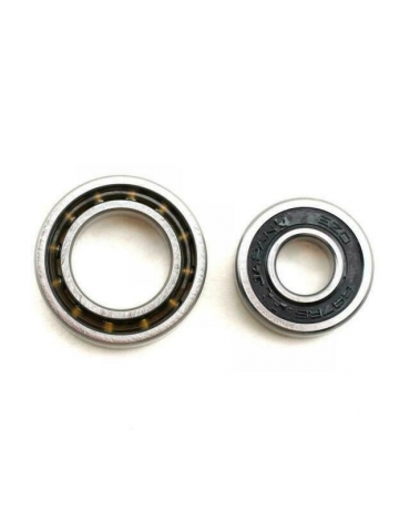 5223 - Traxxas Ball bearings, 7x17x5mm (1)/ 12x21x5mm (1)
