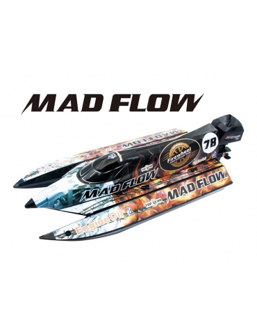 RC laivas Mad Flow Brushless V3 2.4GHz RTR