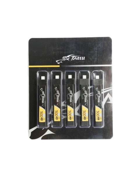 Akumuliatorius GensAce LiPo 300mAh 3.8V 75C 1S1P HV BT2.0.5