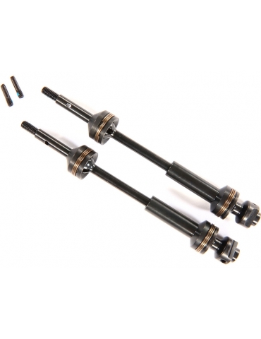 9052X -  Driveshafts, rear, steel-spline constant-velocity (complete assembly) (2)