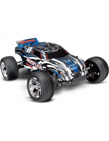 Traxxas Rustler 2WD 1:10 Blue +