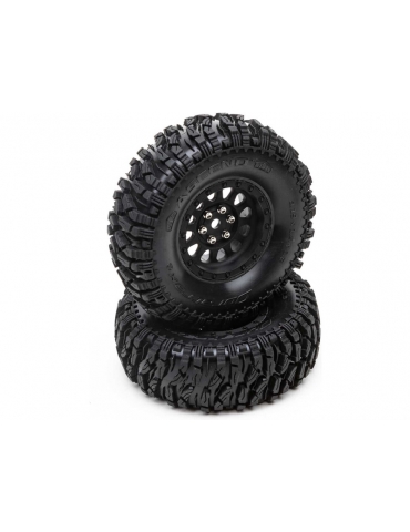 Duratrax Class 1 Ascend CR C3 1.9" Blk (2)