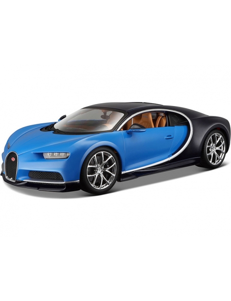 Bburago 1:18 Plus Bugatti Chiron blue