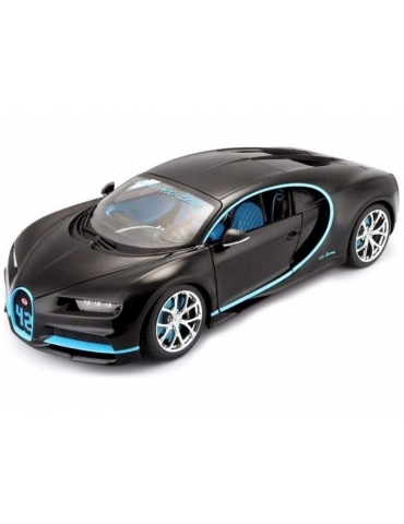 Bburago Plus Bugatti Chiron 1:18 black