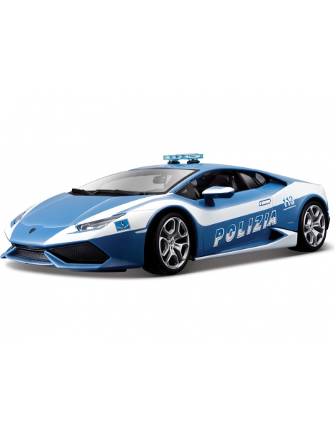 Bburago 1:18 Plus Lamborghini Hurac n LP 610-4 Polizia blue