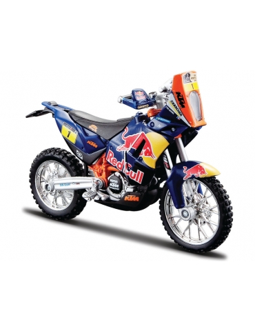 Bburago 1:18 Motorka Red Bull KTM Rally Dakar 1