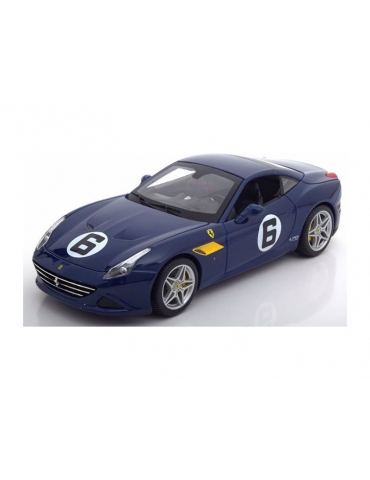 Bburago 70th Anniversary Collection Ferrari California T 1:18 6 (mėlyna)