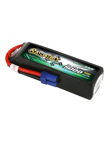 Akumuliatorius Gens ace 5000mAh 14.8V 4S1P 60C EC5 Plug-Bashing Series