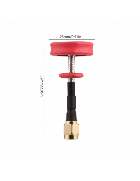 5.8 GHZ antena lenktyniam dronui