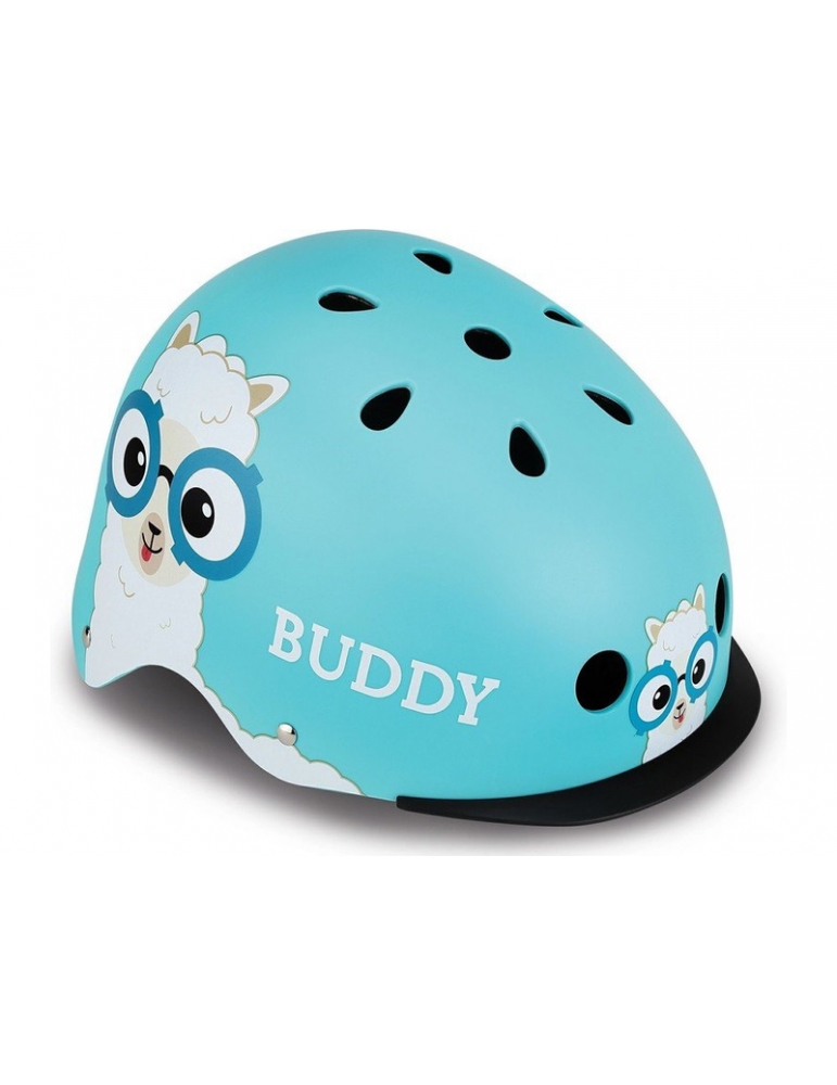 Šalmas Globber - Children's Elite Lights Sky Blue Buddy XS/S