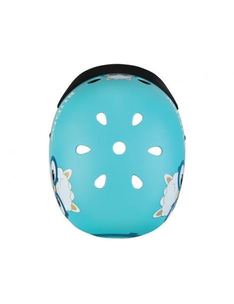Šalmas Globber - Children's Elite Lights Sky Blue Buddy XS/S