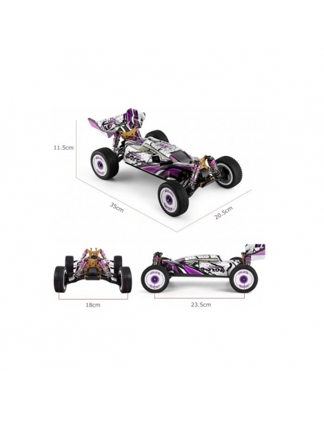 Wltoys 124019 Buggy 1:12 4WD 2.4Ghz RTR 60km/h