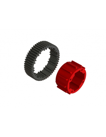 Arrma Aluminum Center Diff Case Set (1 Diff)