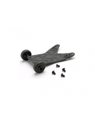 Traxxas Wheelie bar/ rear skid (assembled) (fits Jato, requires 5515X for installation)