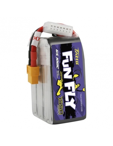 Akumuliatorius Tattu Funfly 1550mAh 22.2V 100C 6S1P XT60