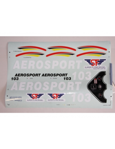 Lėktuvas Aerosport 103 1:3 2.4m Kit