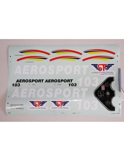 Lėktuvas Aerosport 103 1:3 2.4m Kit