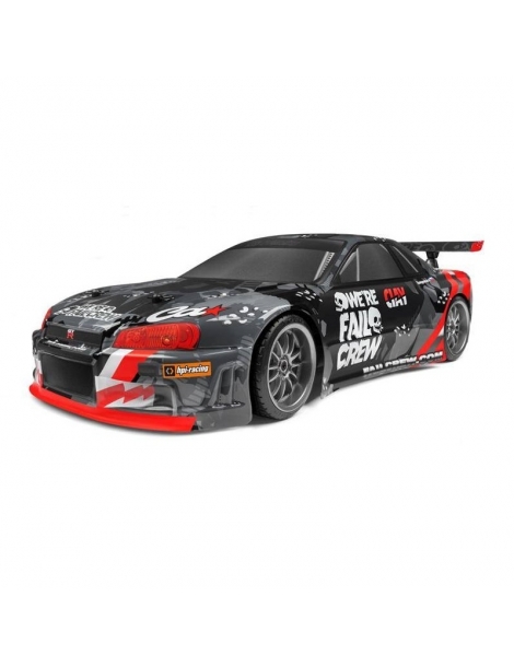 HPI E10 DRIFT FAIL CREW NISSAN SKYLINE R34 GT-R