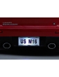 Killerbody Number plate set w/ LED lighting