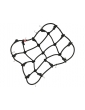 Robitronic luggage net with hooks 15x12cm black