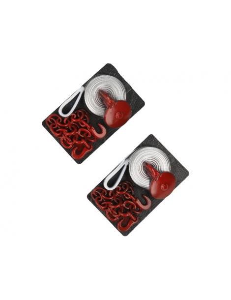 Robitronic tow chain mock red (2)