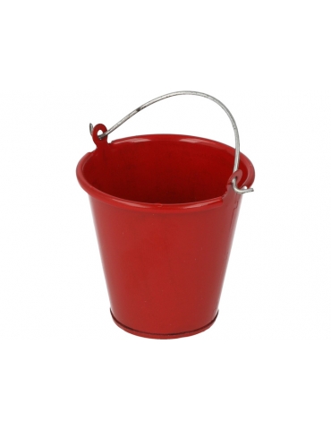 Robitronic metal bucket red