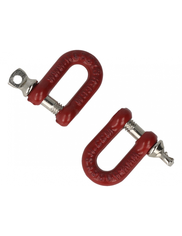 Robitronic shackle straight with collar bolts (2)
