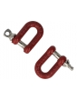 Robitronic shackle straight with collar bolts (2)
