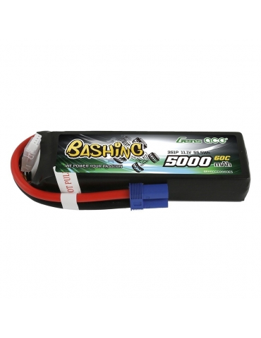 Akumuliatorius Gens Ace TATTU - 5000mAh 11.1V 60C BASHING EC5
