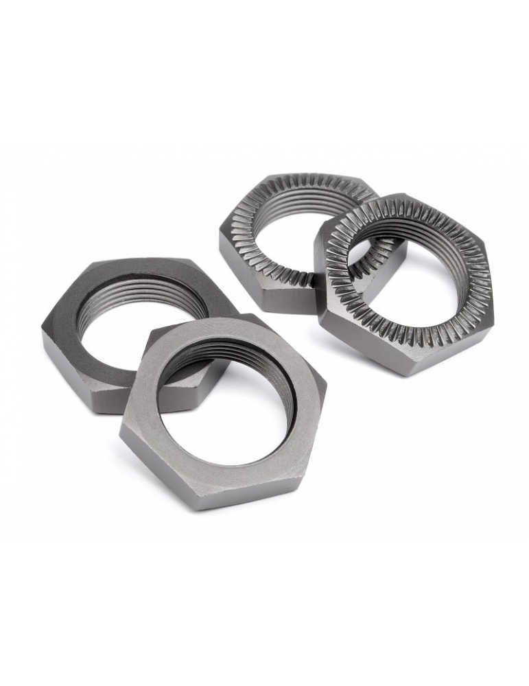 102216 - WHEEL NUT 24mm (GUNMETAL/4pcs)
