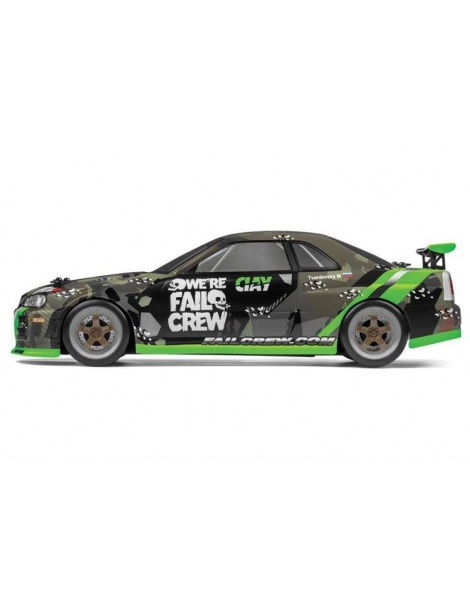 HPI Micro RS4 Drift Fail Crew Nissan Skyline R34 GT-R