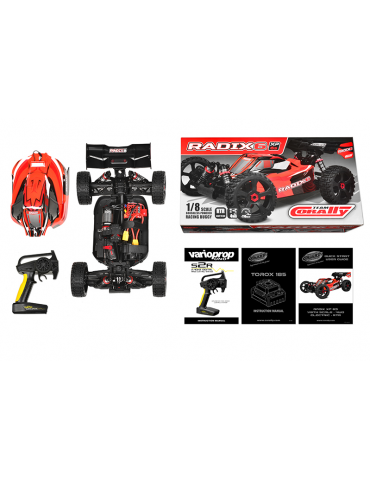 RADIX XP 6S 2021 - 1/8 Buggy EP - RTR - Brushless Power 6S
