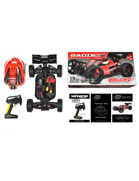 RADIX XP 6S 2021 - 1/8 Buggy EP - RTR - Brushless Power 6S