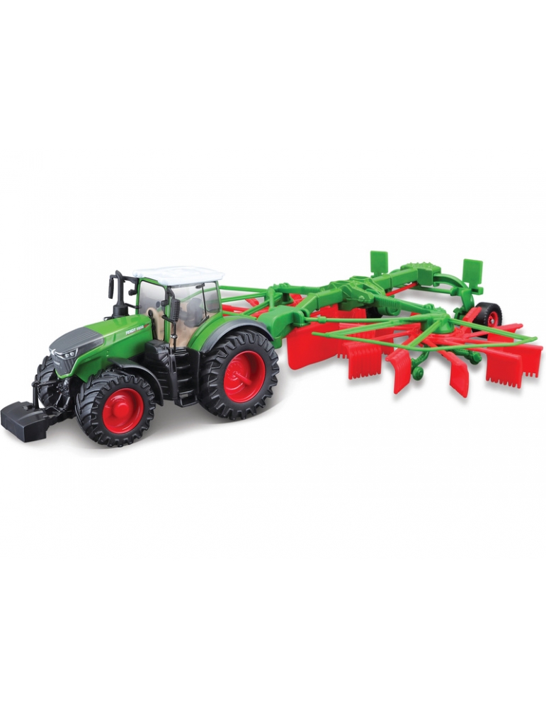 Bburago Fendt 1050 Vario with Whirl Rake
