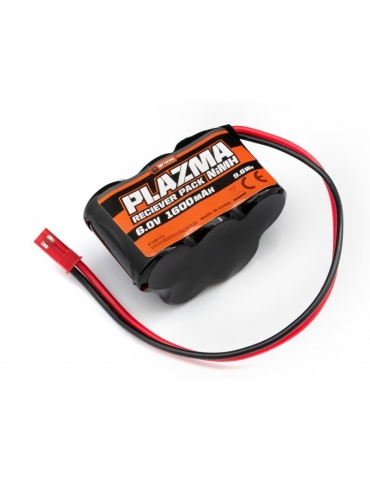 160153 - Plazma 6.0V 1600mAh NiMH Receiver Battery Pack