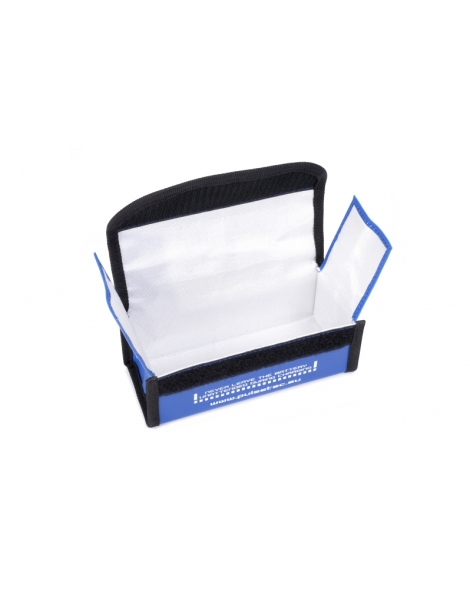 Akumuliatoriaus saugos krepšys - Įkrovimas - Sandėliavimas - 19x7,5x8cm