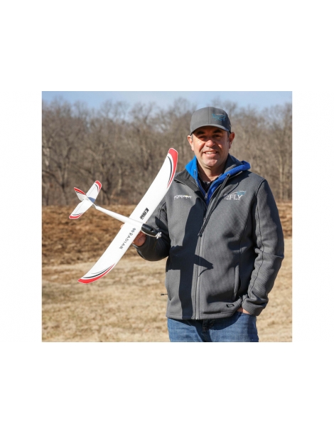 Lėktuvas E-flite Radian 0.7m SAFE AS3X BNF Basic