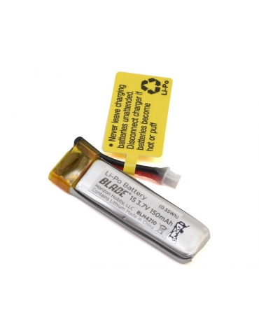 Blade 150mAh 1S 3.7V 45C LiPo Battery: 70 S